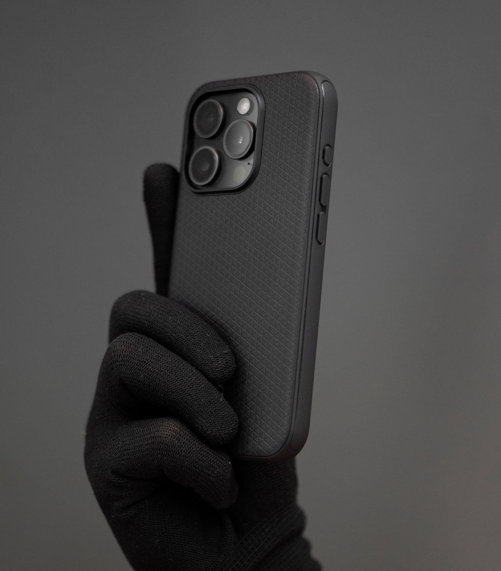 Durable anti-slip smartphone case with precise camera cutouts