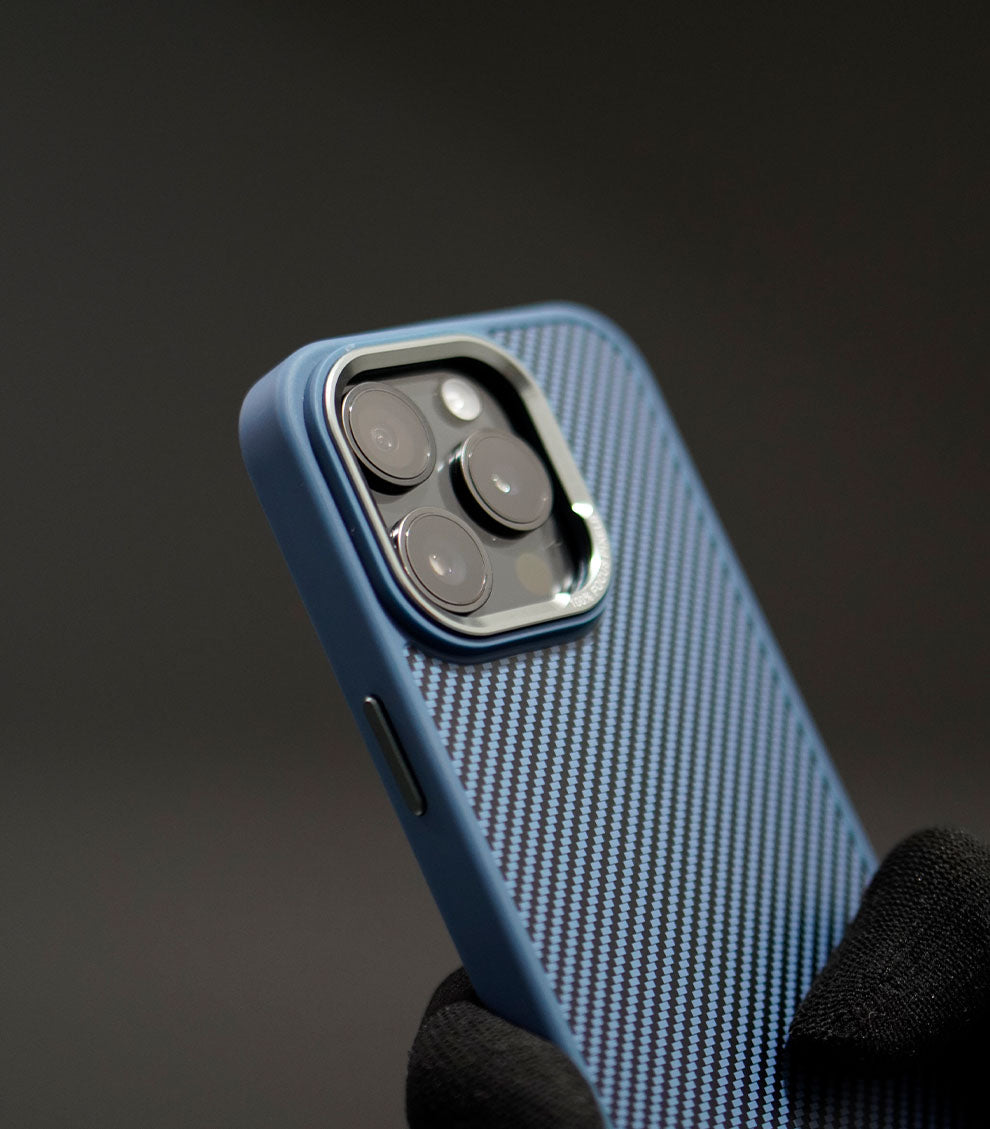 Modern Protective Carbon Fiber Phone Case for iPhone