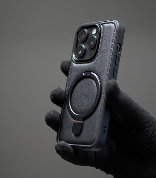Premium Shockproof Magnetic iPhone Cover with Stand