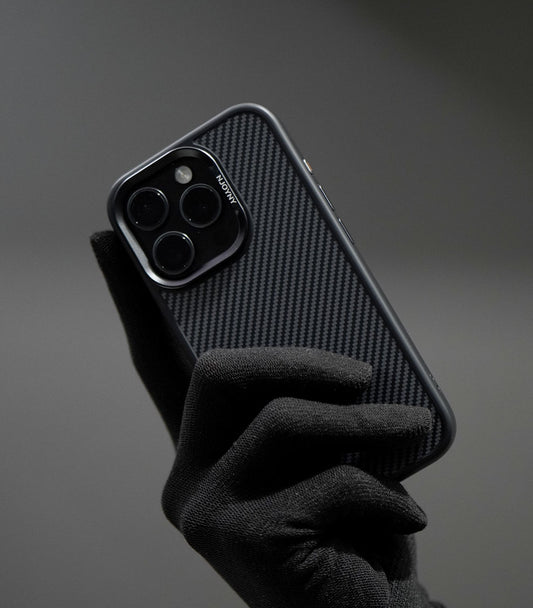 Slim Matte Black Protective Case with Camera Lens Guard