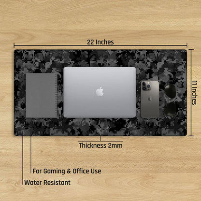Coral Waves Custom Name TechMat - Extra Large Gaming Mouse Pad (Copy) (Copy) (Copy) (Copy)